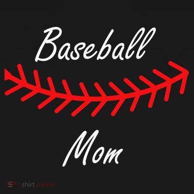 Baseball Mom Logo Women's Tri-Blend 3/4-Sleeve Raglan Shirt
