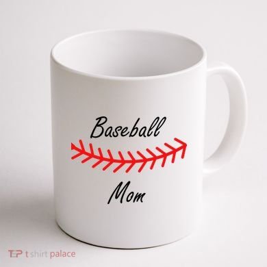 Baseball Mom Logo Coffee Mug back