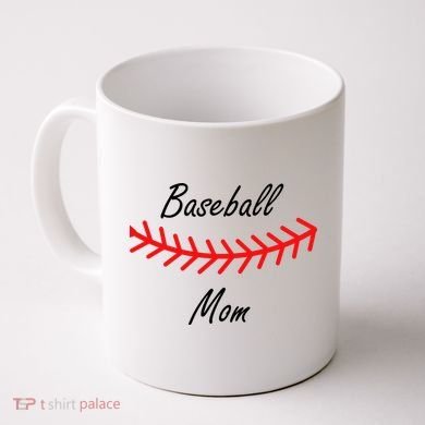Baseball Mom Logo Coffee Mug