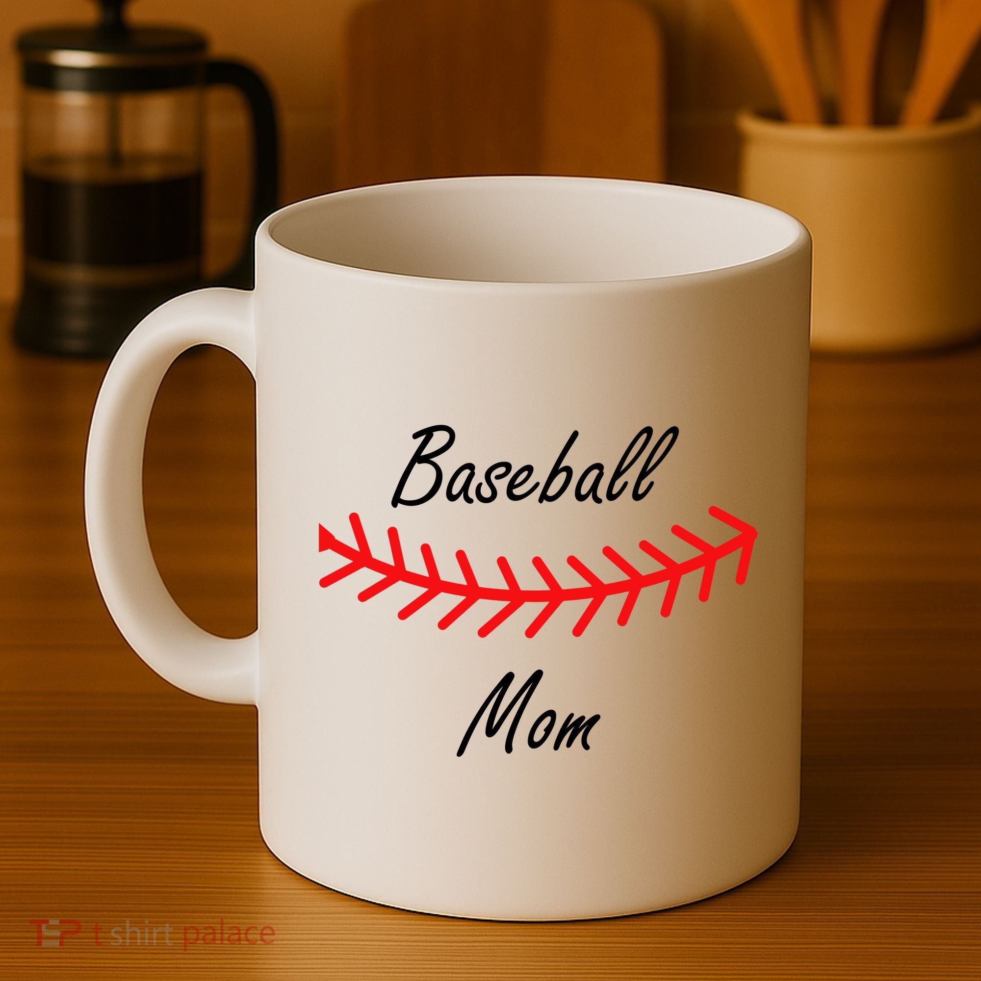 Baseball Mom Logo Coffee Mug