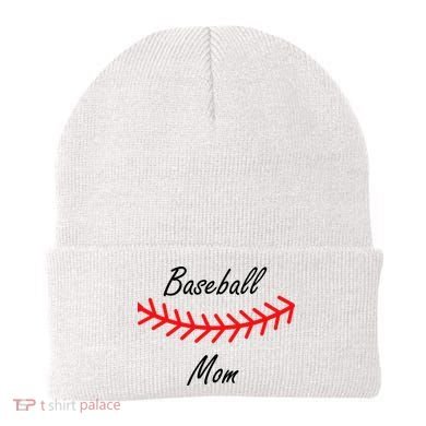 Baseball Mom Logo Beanie