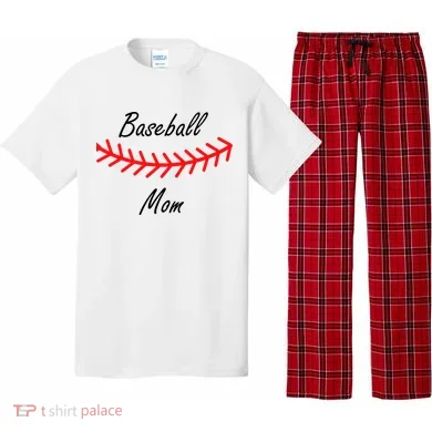 Baseball Mom Logo Pajama Set