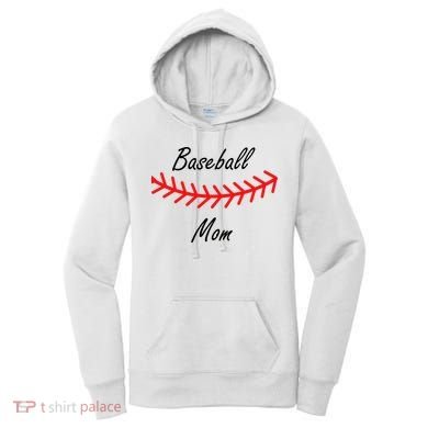 Baseball Mom Logo Women's Hoodie