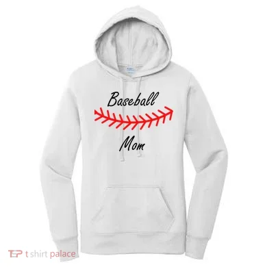 Baseball Mom Logo Women's Hoodie