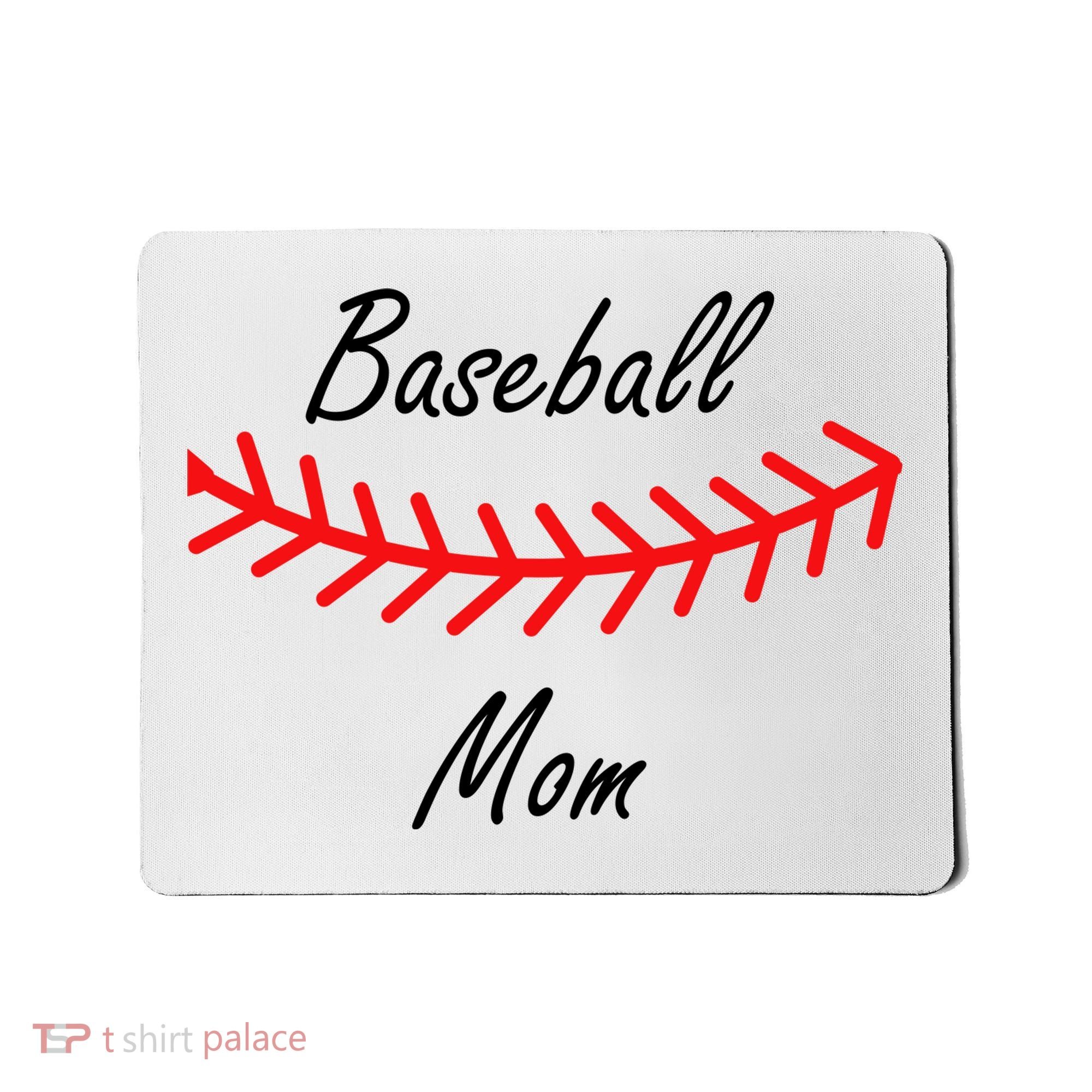 Baseball Mom Logo Mousepad