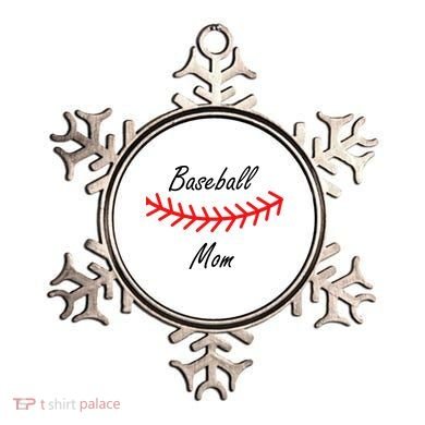 Baseball Mom Logo Ornament