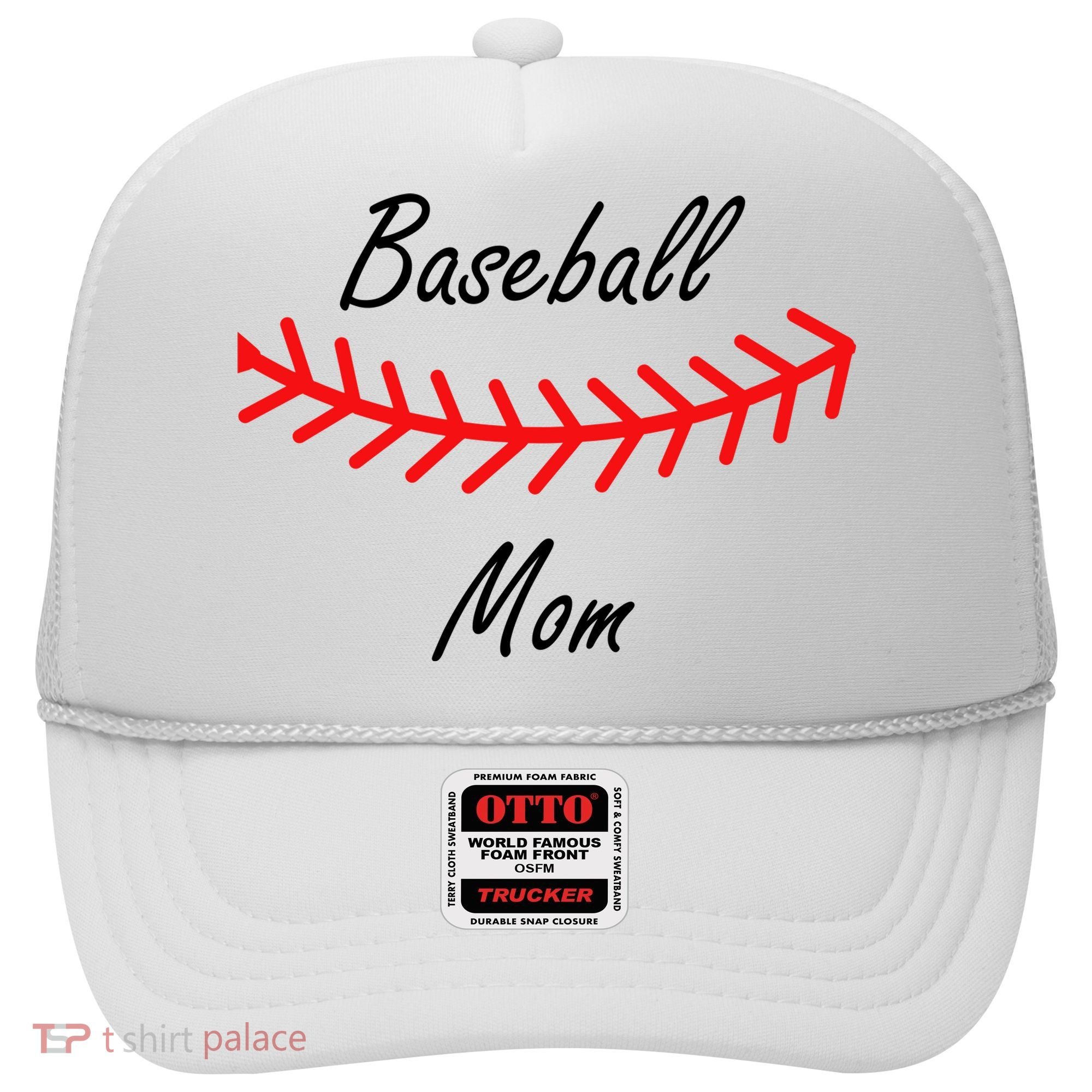 Baseball Mom Logo Hat