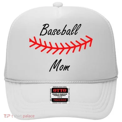 Baseball Mom Logo Hat