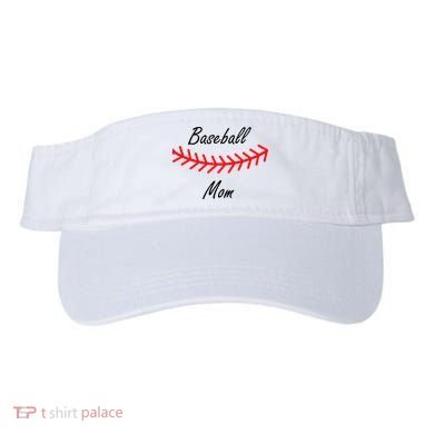 Baseball Mom Logo Visor