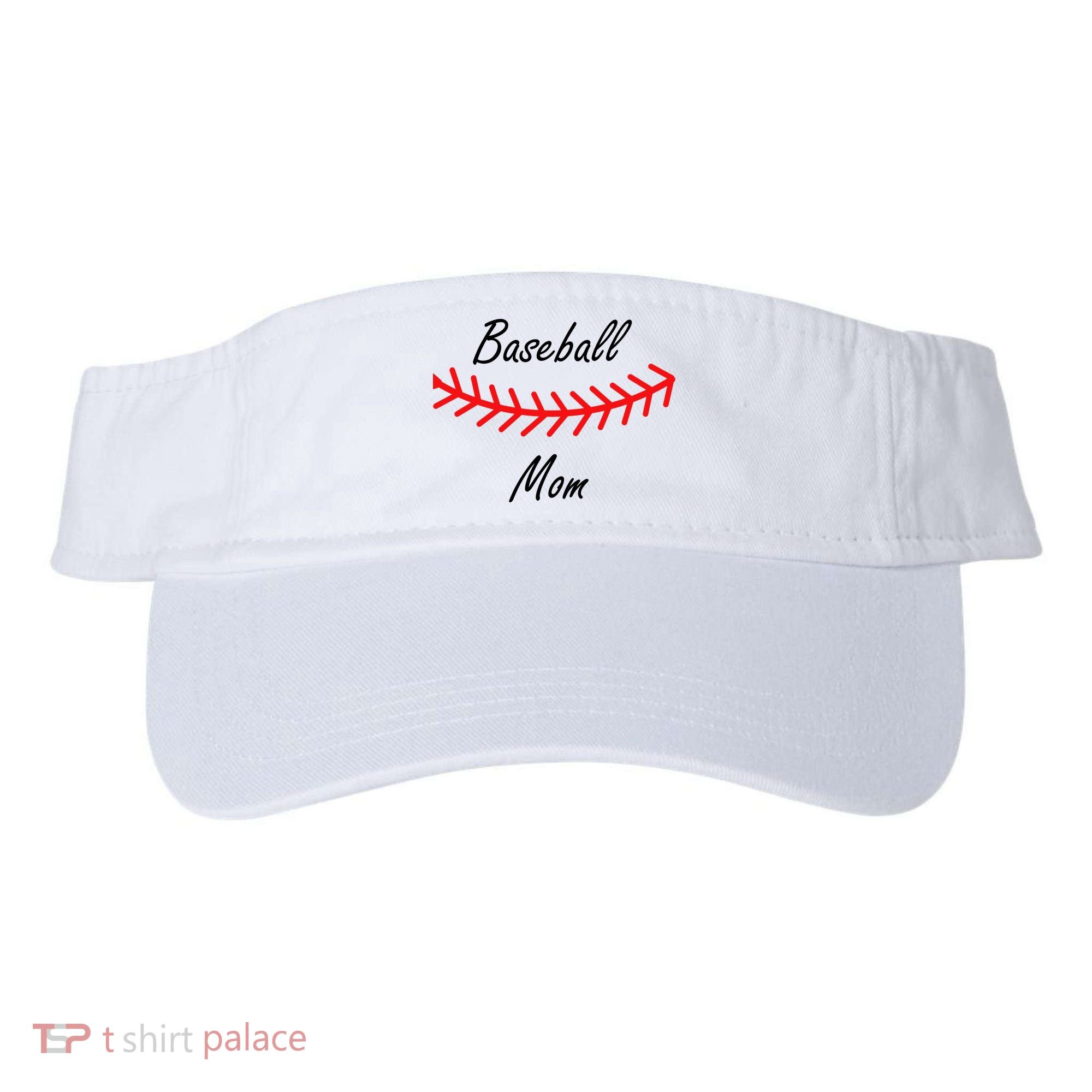 Baseball Mom Logo Visor