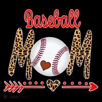 Baseball Mom Love Arrow Leopard Bucket Hat thumb 4