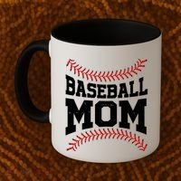 Baseball Mom Sports Fan Coffee Mug thumb 2