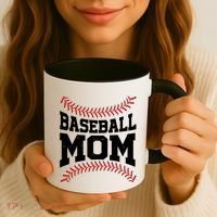 Baseball Mom Sports Fan Coffee Mug thumb 3