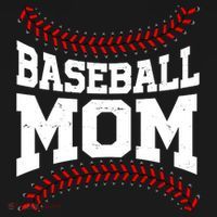 Baseball Mom Sports Fan Ornament thumb 1