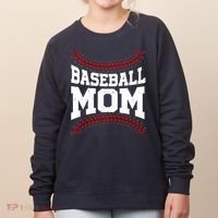 Baseball Mom Sports Fan Women's Sweatshirt thumb 0