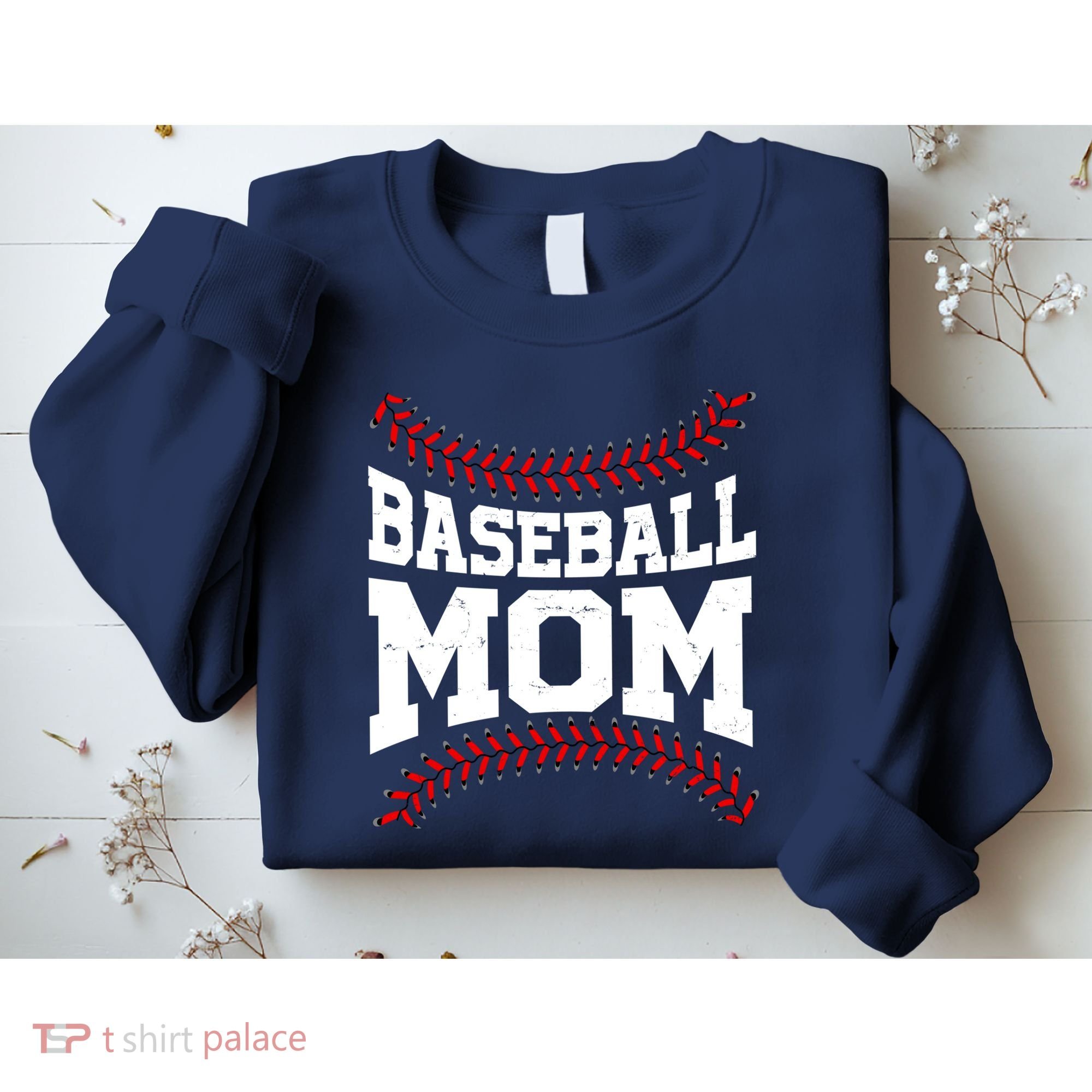 Baseball Mom Sports Fan Sweatshirt