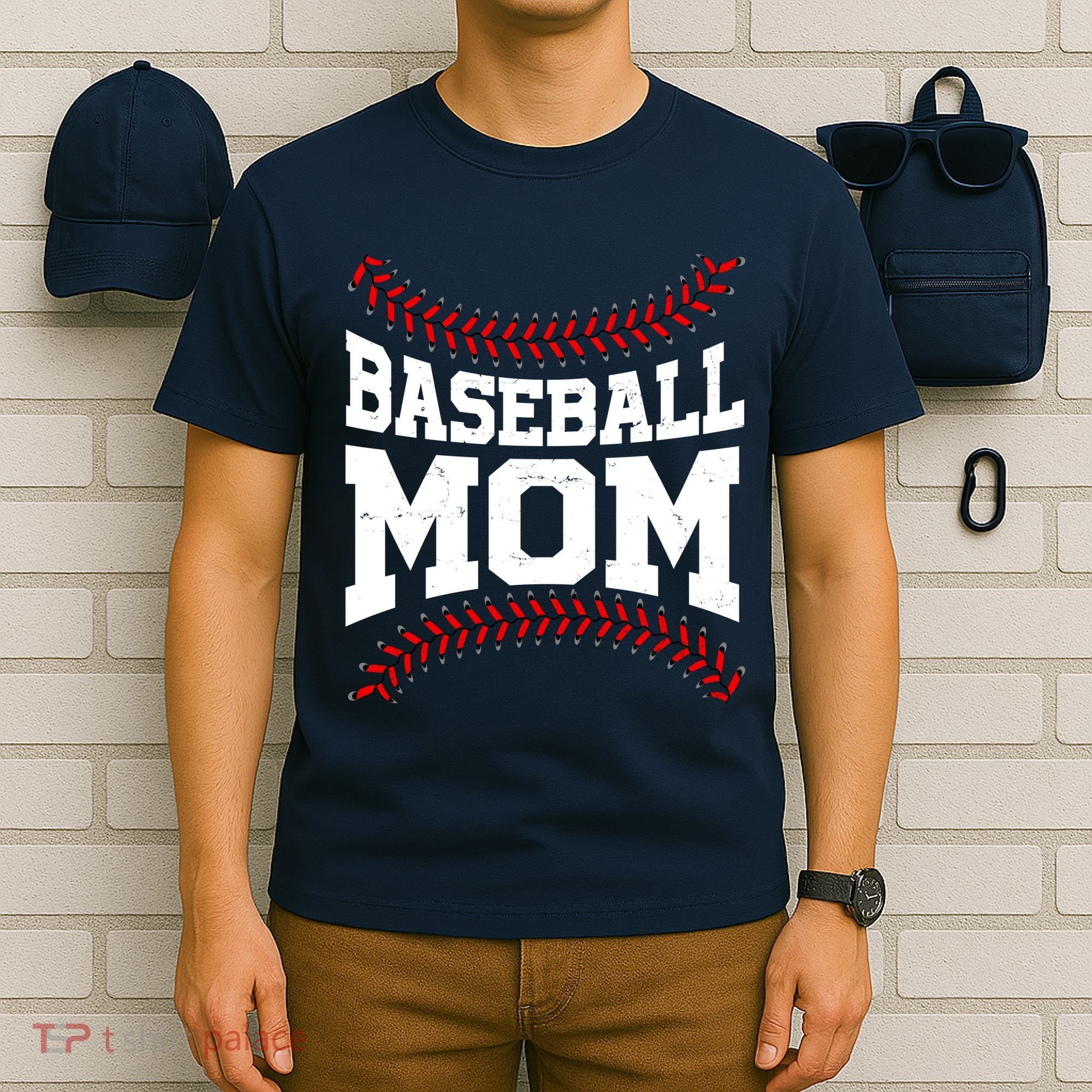 Baseball Mom Sports Fan T-Shirt
