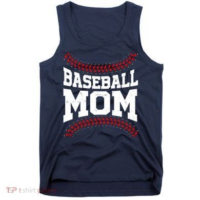 Baseball Mom Sports Fan Tank Top