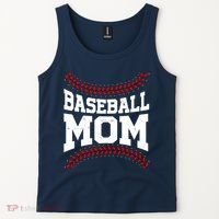 Baseball Mom Sports Fan Tank Top thumb 2