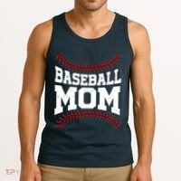 Baseball Mom Sports Fan Tank Top thumb 3