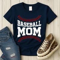 Baseball Mom Sports Fan Women's T-Shirt thumb 3