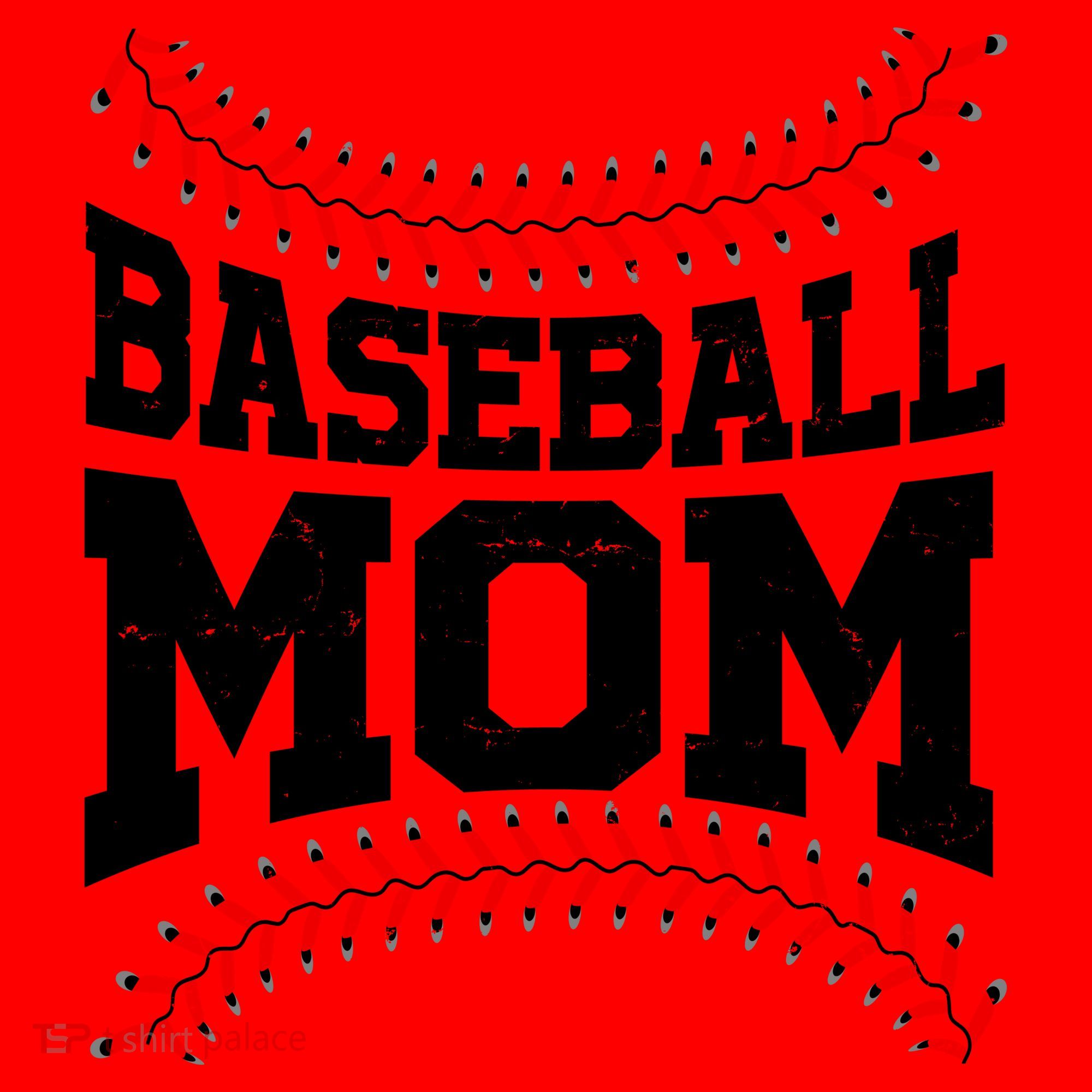 Baseball Mom Sports Fan Santa Hat