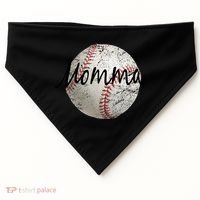 Baseball Momma USA-Made Doggie Bandana thumb 0