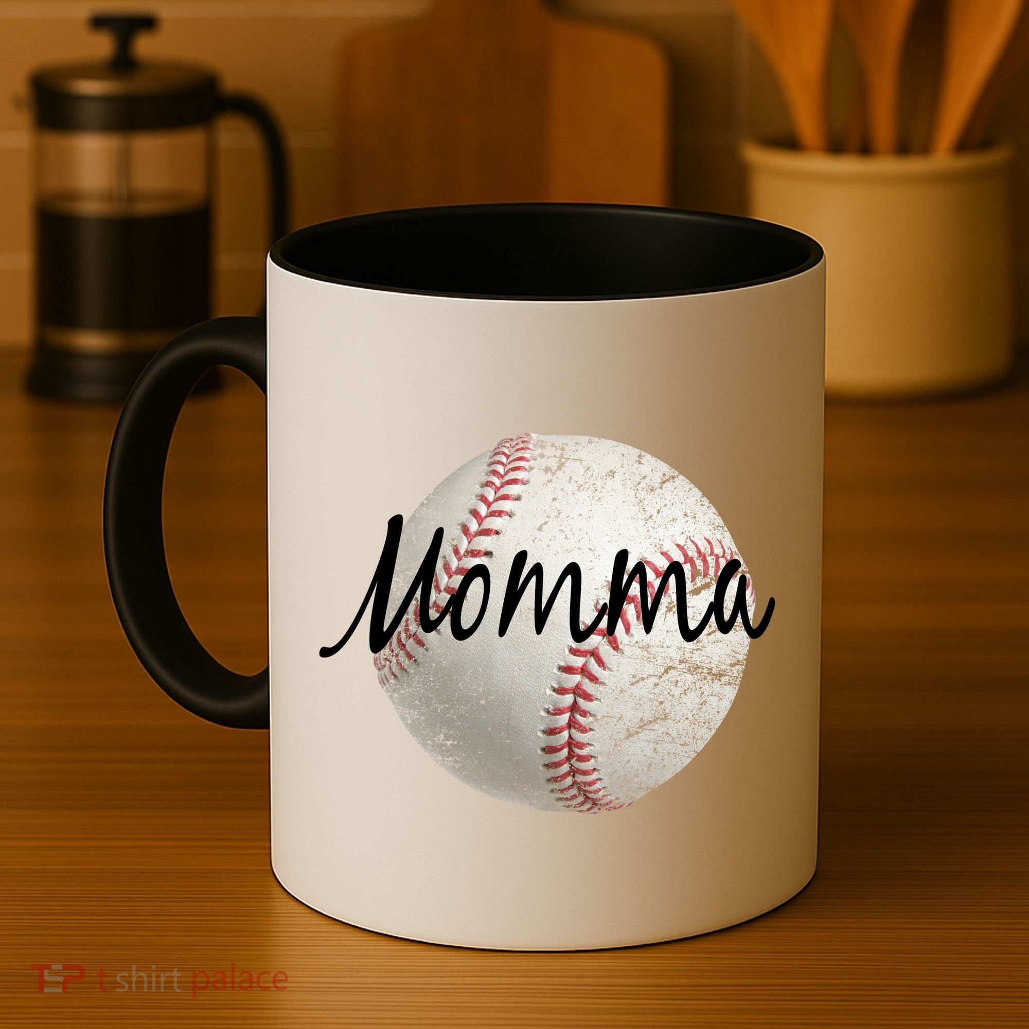 Baseball Momma Coffee Mug