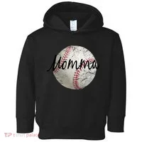Baseball Momma Toddler Hoodie thumb 0