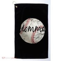 Baseball Momma Golf Towel thumb 0