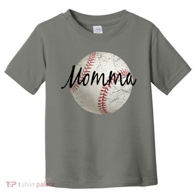 Baseball Momma Toddler T-Shirt