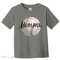 Baseball Momma Toddler T-Shirt thumb 0