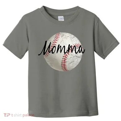 Baseball Momma Toddler T-Shirt