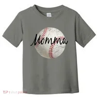 Baseball Momma Toddler T-Shirt thumb 0