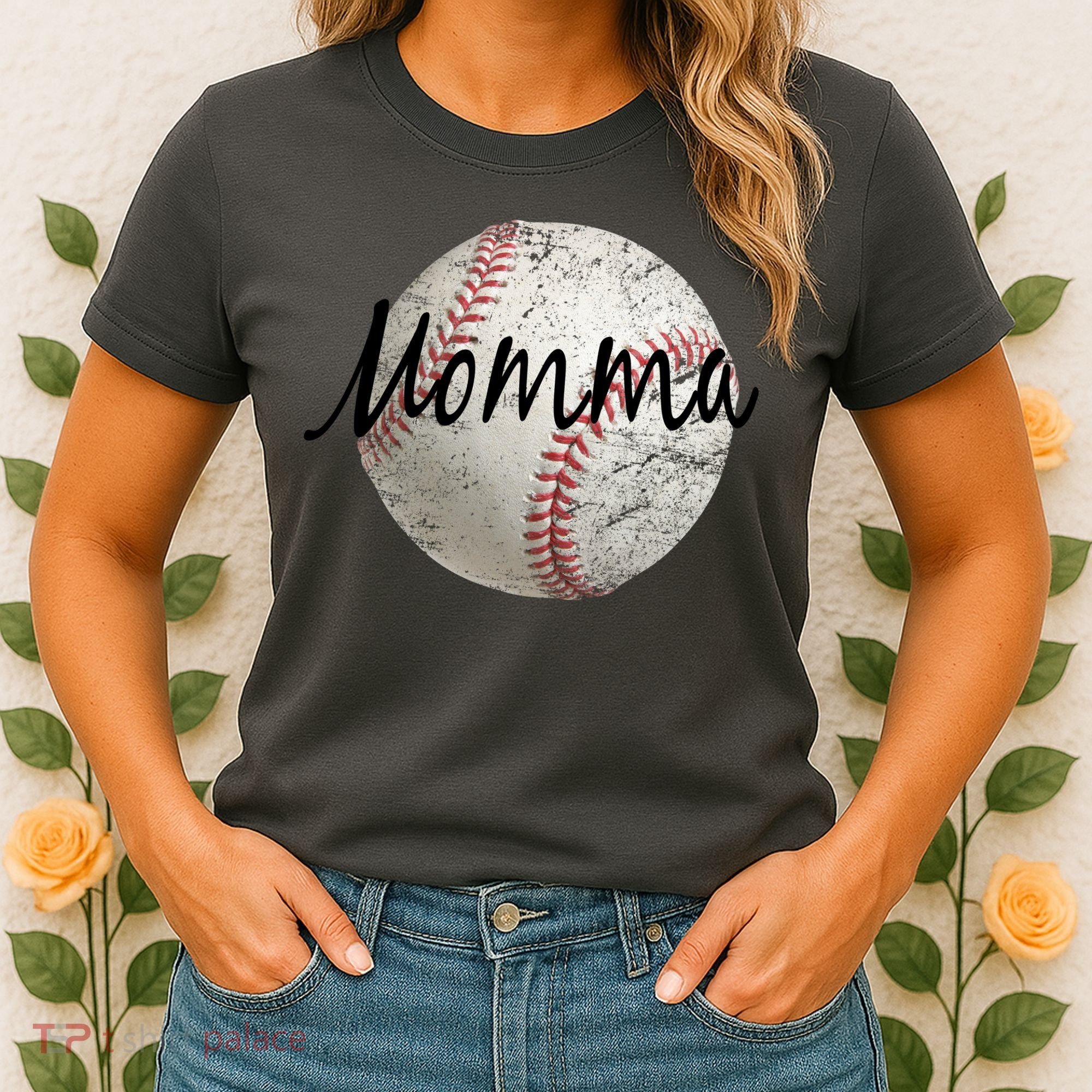 Baseball Momma Women's T-Shirt