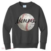 Baseball Momma Kids Sweatshirt thumb 0