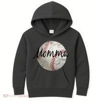 Baseball Momma Kids Hoodie thumb 0