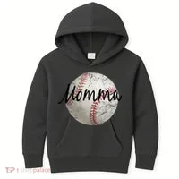 Baseball Momma Kids Hoodie thumb 0