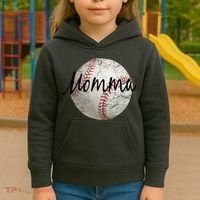 Baseball Momma Kids Hoodie thumb 3