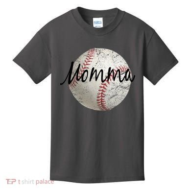Baseball Momma Kids T-Shirt