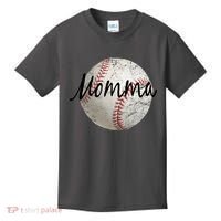 Baseball Momma Kids T-Shirt thumb 0