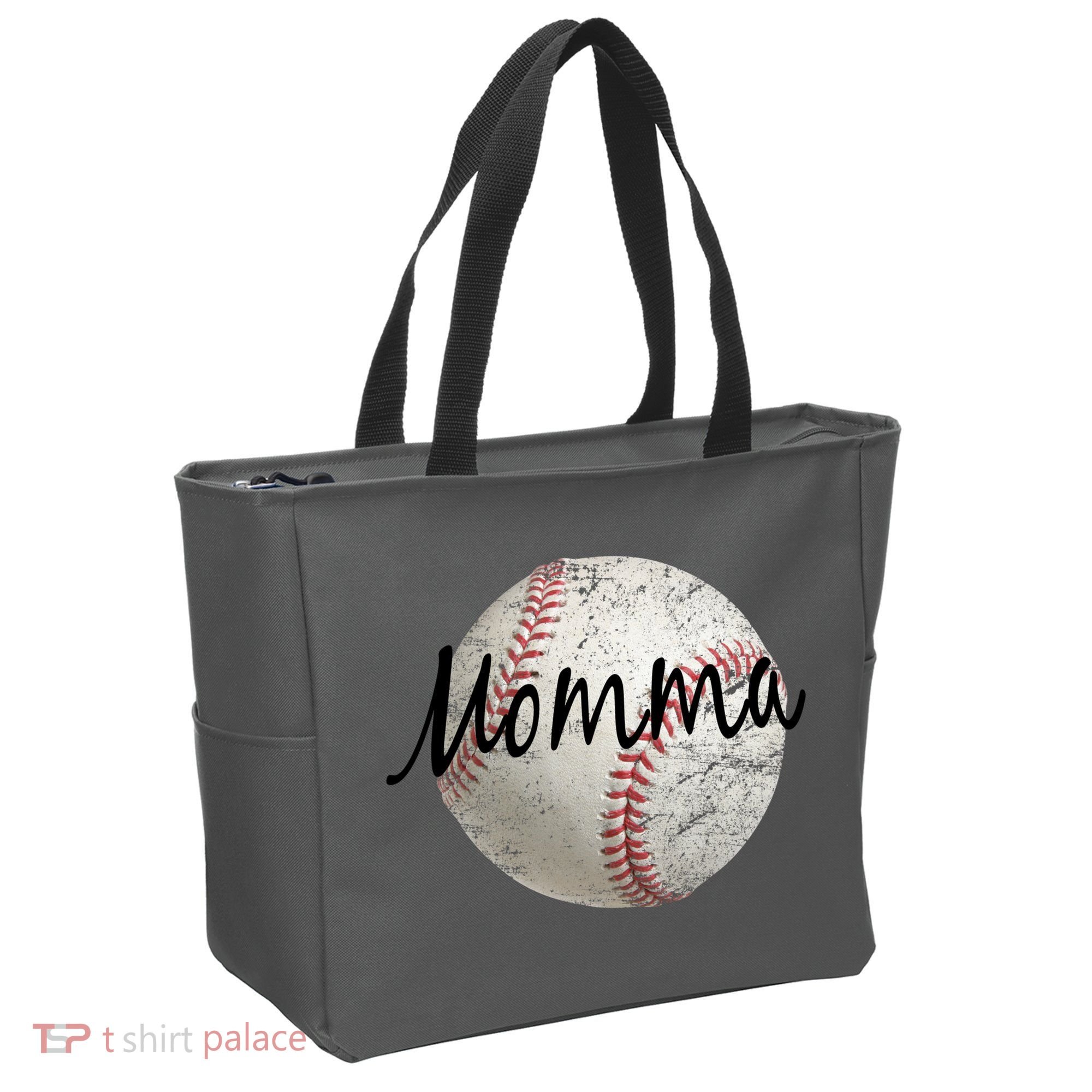 Baseball Momma Tote Bag