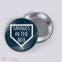 Baseball Savages In The Box Home Plate Button thumb 0
