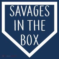 Baseball Savages In The Box Home Plate Button thumb 1
