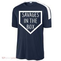 Baseball Savages In The Box Home Plate Sport-Tek Competitor United Soccer Jersey thumb 2