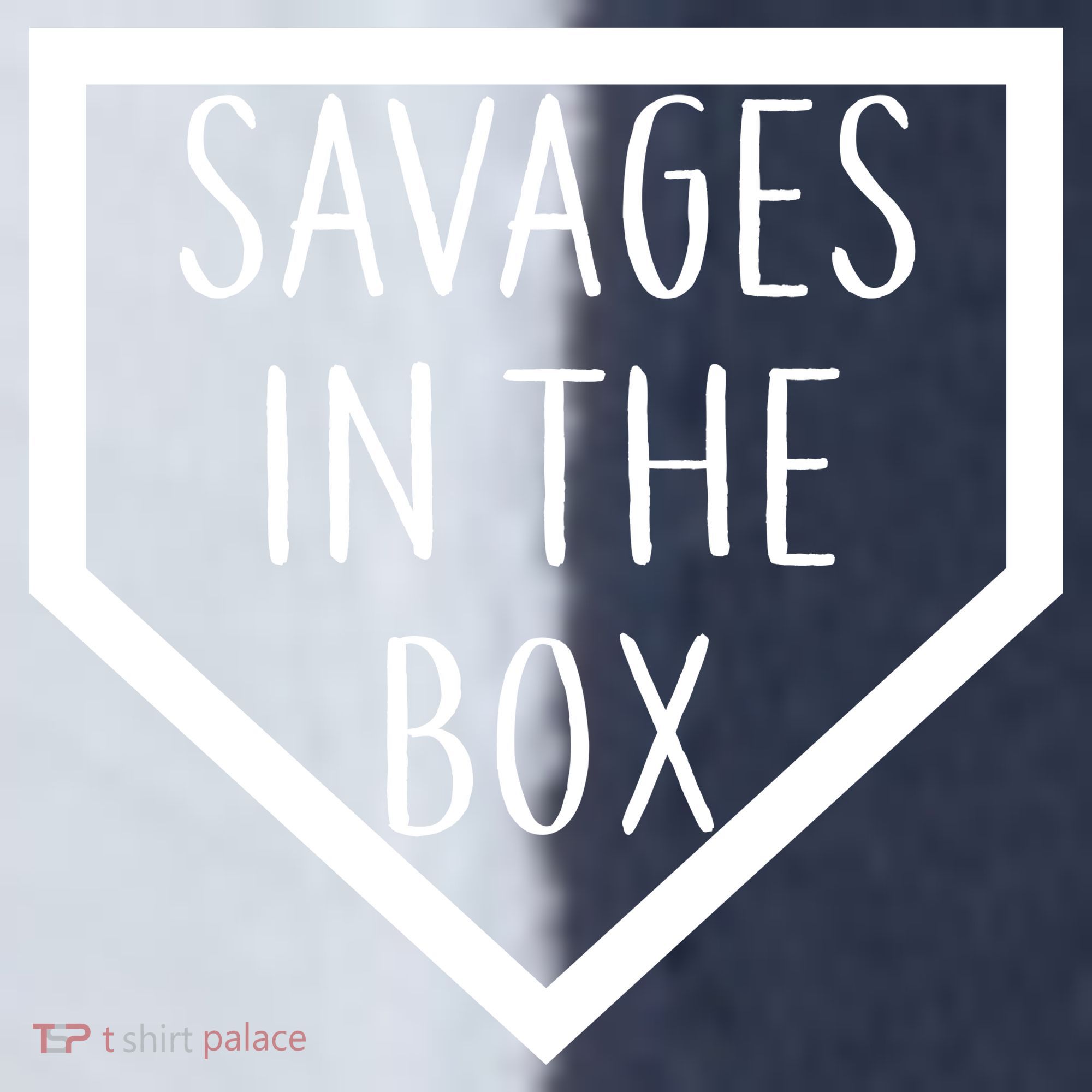 Baseball Savages In The Box Home Plate Sport-Tek Competitor United Soccer Jersey