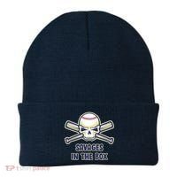 Baseball Skull Savages In The Box Beanie thumb 0