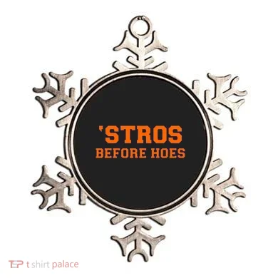 Baseball 'Stros Before Hoes Houston Ornament