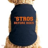 Baseball 'Stros Before Hoes Houston Doggie Tank thumb 0