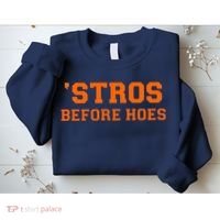 Baseball 'Stros Before Hoes Houston Sweatshirt thumb 2